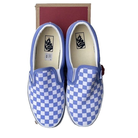 NWOT Vans Lavender & White Checkerboard 5.5 - Picture 11 of 11